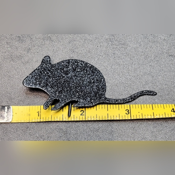 BUY NOW PRICE Halloween Metal Cat & Mouse Silhouette Decorative Set - Picture 14 of 15